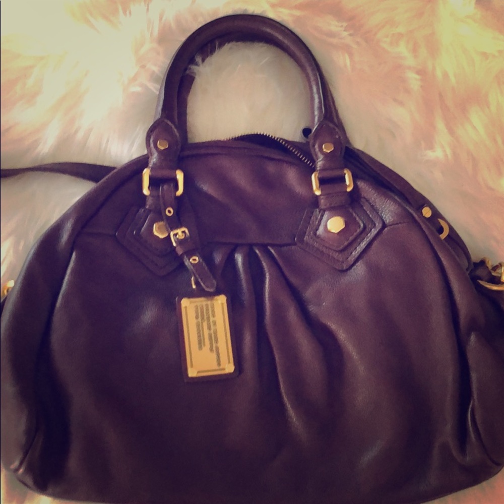 Plum Marc by Marc Jacobs leather purse